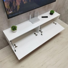Тумба подвесная под ТВ LINES MTV1-MA 750 Белый матовый (Белый-M 10.1.2) в Соликамске - solikamsk.ok-mebel.com | фото 10