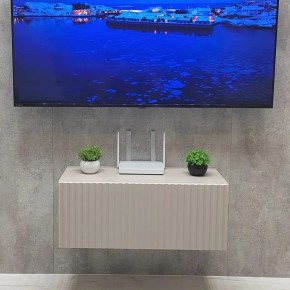 Тумба подвесная под ТВ LINES MTV1-MA 750 Бежевый (Леда-М 10.1.5) в Соликамске - solikamsk.ok-mebel.com | фото 5