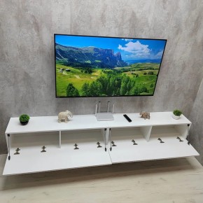 Тумба подвесная под ТВ LINES MTV4-MA 1150 Белый матовый (Белый-M 10.1.2) в Соликамске - solikamsk.ok-mebel.com | фото 11