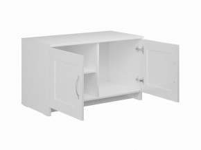 Тумба СИРИУС двухдверная низкая, цвет белый в Соликамске - solikamsk.ok-mebel.com | фото 2