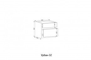 УРБАН- 32 Тумба в Соликамске - solikamsk.ok-mebel.com | фото 2