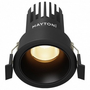 Встраиваемый светильник Maytoni Dip DL115-10W-2.7K-B в Соликамске - solikamsk.ok-mebel.com | фото