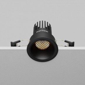 Встраиваемый светильник Maytoni Dip DL115-10W-2.7K-B в Соликамске - solikamsk.ok-mebel.com | фото 7