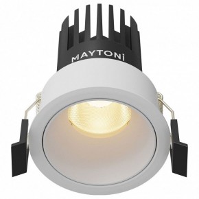 Встраиваемый светильник Maytoni Dip DL115-10W-2.7K-W в Соликамске - solikamsk.ok-mebel.com | фото 2