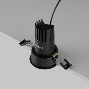 Встраиваемый светильник Maytoni Dip DL116-10W-4K-B в Соликамске - solikamsk.ok-mebel.com | фото 6