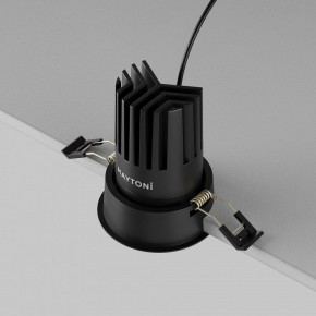 Встраиваемый светильник Maytoni Dip DL117-15W-2.7K-B в Соликамске - solikamsk.ok-mebel.com | фото 11