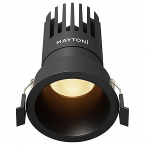 Встраиваемый светильник Maytoni Dip DL118-15W-2.7K-B в Соликамске - solikamsk.ok-mebel.com | фото