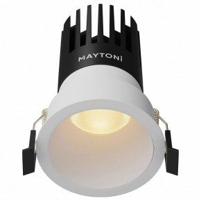 Встраиваемый светильник Maytoni Dip DL118-15W-2.7K-W в Соликамске - solikamsk.ok-mebel.com | фото