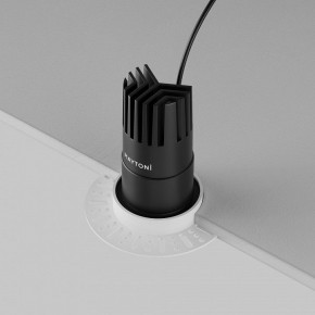 Встраиваемый светильник Maytoni Dip DL120-10W-2.7K-TRS-B в Соликамске - solikamsk.ok-mebel.com | фото 6