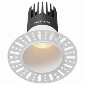 Встраиваемый светильник Maytoni Dip DL120-10W-2.7K-TRS-W в Соликамске - solikamsk.ok-mebel.com | фото