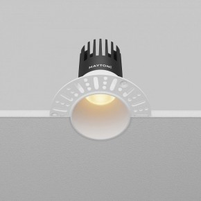 Встраиваемый светильник Maytoni Dip DL120-10W-2.7K-TRS-W в Соликамске - solikamsk.ok-mebel.com | фото 6