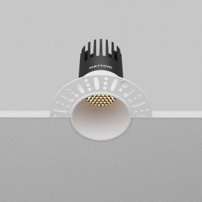 Встраиваемый светильник Maytoni Dip DL120-10W-2.7K-TRS-W в Соликамске - solikamsk.ok-mebel.com | фото 8