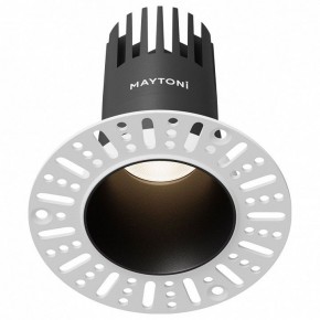 Встраиваемый светильник Maytoni Dip DL120-10W-4K-TRS-B в Соликамске - solikamsk.ok-mebel.com | фото