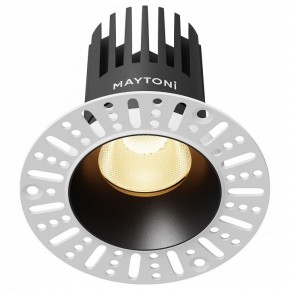 Встраиваемый светильник Maytoni Dip DL121-15W-2.7K-TRS-B в Соликамске - solikamsk.ok-mebel.com | фото