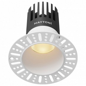 Встраиваемый светильник Maytoni Dip DL122-15W-2.7K-TRS-W в Соликамске - solikamsk.ok-mebel.com | фото