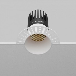 Встраиваемый светильник Maytoni Dip DL122-15W-2.7K-TRS-W в Соликамске - solikamsk.ok-mebel.com | фото 7