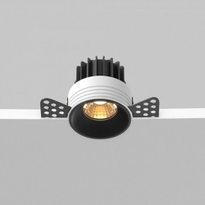 Встраиваемый светильник Maytoni Round DL058-7W2.7K-TRS-B в Соликамске - solikamsk.ok-mebel.com | фото 4